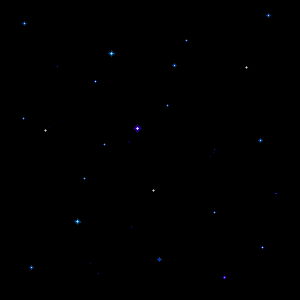 blue stars